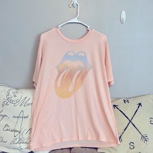 Distressed Rolling Stones Tee